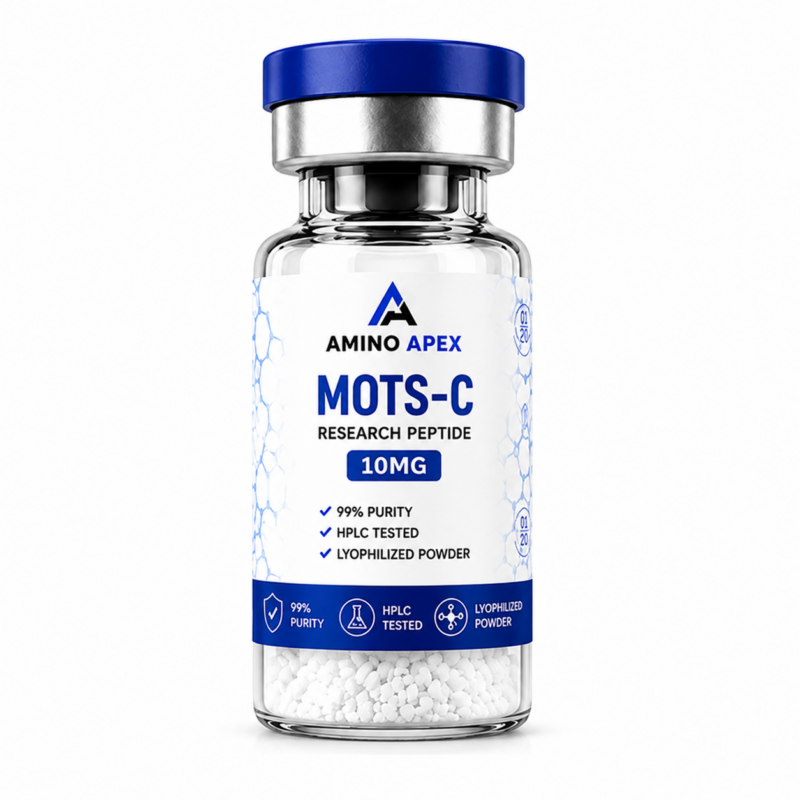 MOTS-C 10mg mitochondrial-derived research peptide vial - Amino Apex