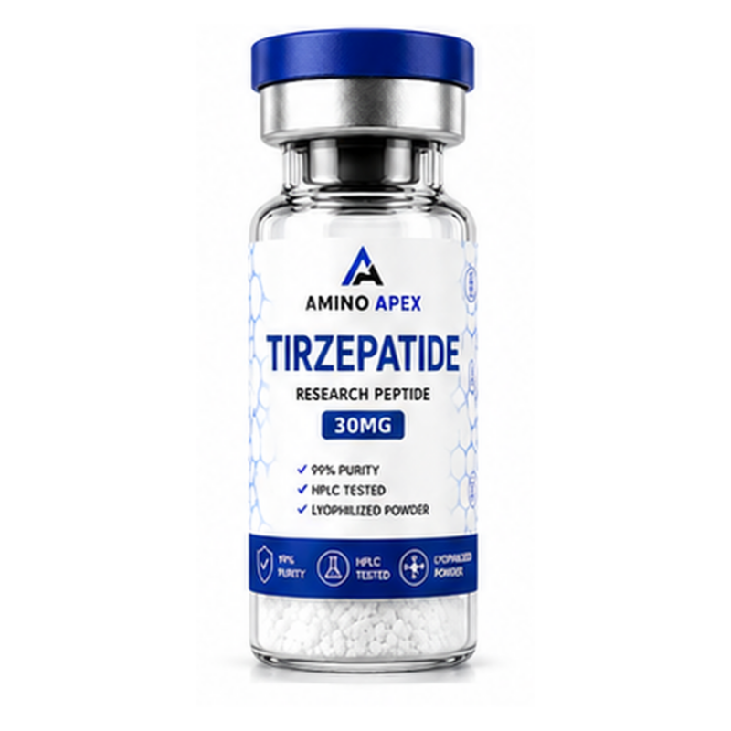 Tirzepatide 30mg research peptide vial - Amino Apex