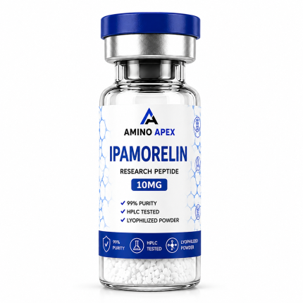 Ipamorelin 10mg growth hormone secretagogue research peptide vial - Amino Apex